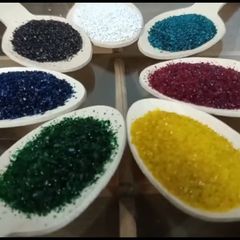 Edible glitter||Homemade no expensive glitter A picture of Edible glitter||Homemade no expensive glitter.