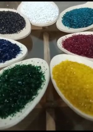 A picture of Edible glitter||Homemade no expensive glitter.