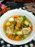 Sop Ayam ala Pak Min Klaten