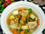 Sop Ayam ala Pak Min Klaten
