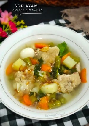 Foto resep Sop Ayam ala Pak Min Klaten