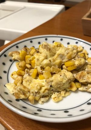 玉米奶油蛋 的食譜成品照片