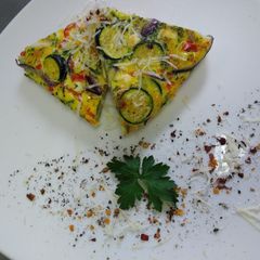 A picture of Zucchini Frittata.