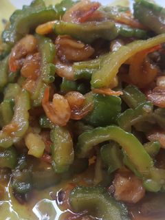 Foto resep Tumis pare udang