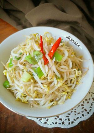 Foto resep Tumis tauge polos #original