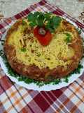 خبزة البطاطا المحشوة