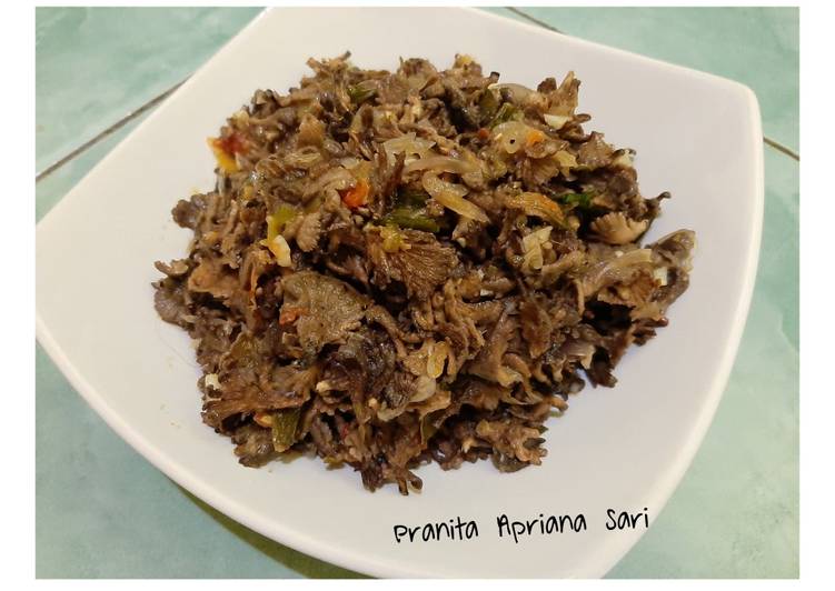 Bahan Membuat Tumis jamur gerigit Anti Gagal