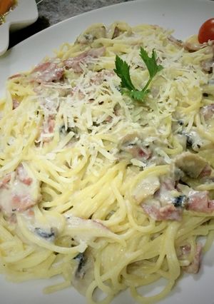 Foto resep Spaghetti Carbonara