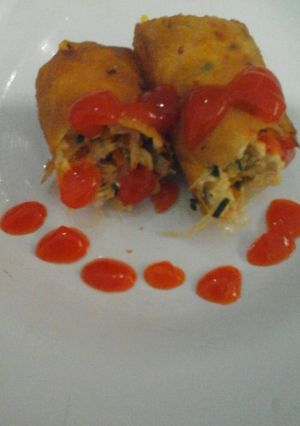 Foto resep Lumpia ayam soon
