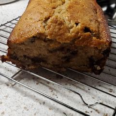 A picture of My Chocolate Chip Banana Bread.