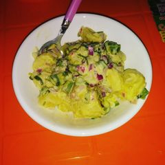 A picture of Potato salad.