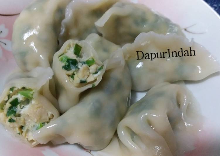 Resep Dumpling isi ayam cincang Anti Gagal