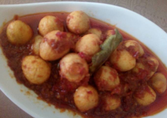 Resep Telur Puyuh Bumbu Bali Oleh Ika Rusmayani Cookpad