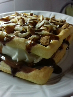 Una foto de Waffles
