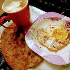 Anda paratha A picture of Anda paratha.