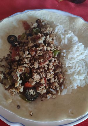 Una foto de Burrito a mi manera