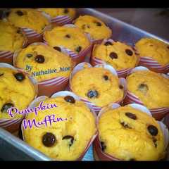 A picture of Pumpkin Muffin.. 👌👌.