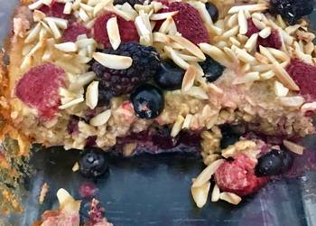 How To Serving Recipe Very Berry Baked Oats Restaurant Style