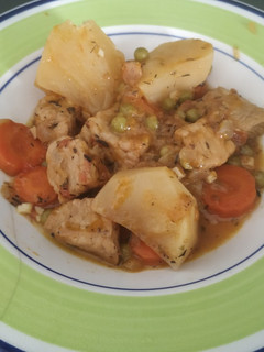 Una foto de Guiso de cerdo con patatas