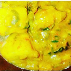A picture of Yam porriage.