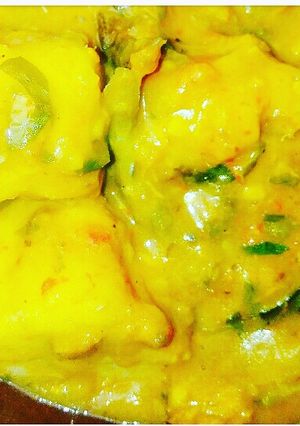 A picture of Yam porriage.