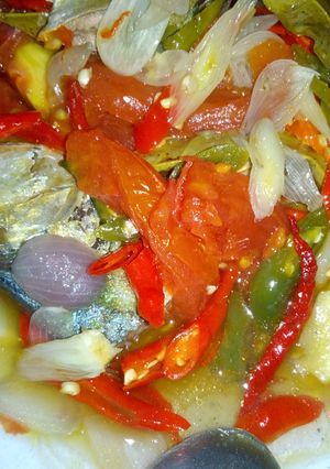 Foto resep Ikan Asin Pedah Kukus