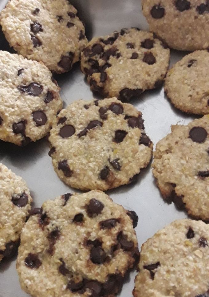 Una foto de Galletas de avena y harina integral con chips