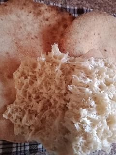 صورة لوصفة كسرة الكوشة مطلوع 😋 خبز الدار