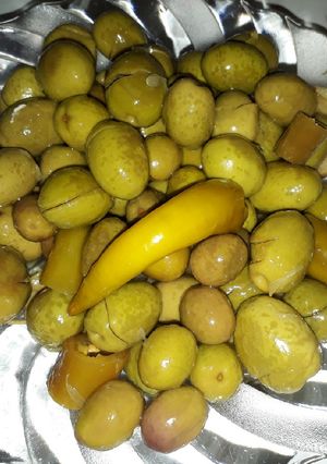 صورة لوصفة زيتون اخضر