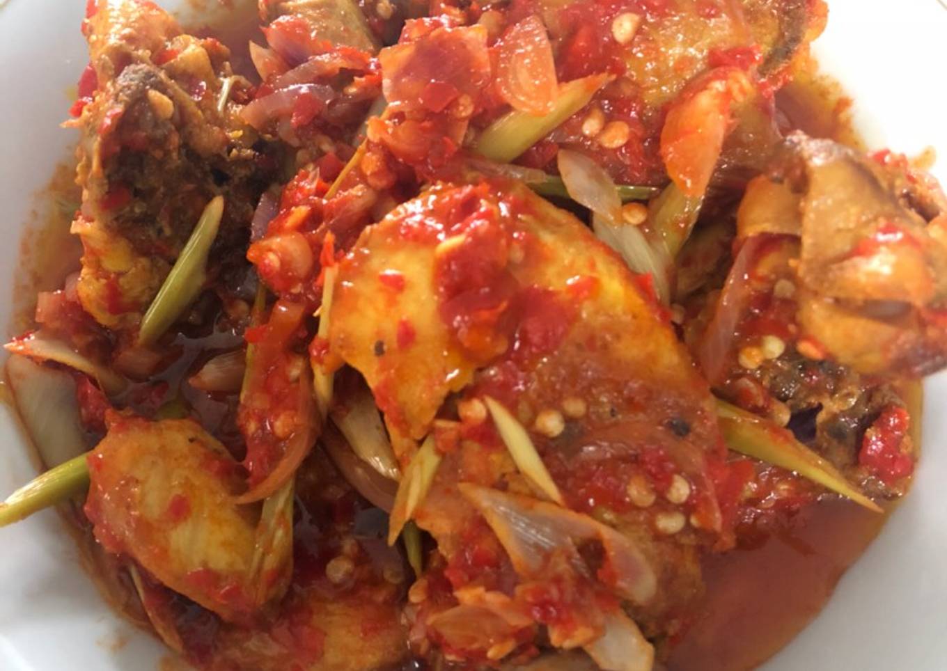Ayam sambal serai
