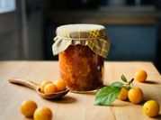 Une photo de mirabelle prune