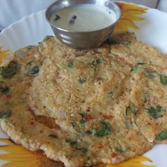 A picture of Adai Dosai 9 Protein Cheela.