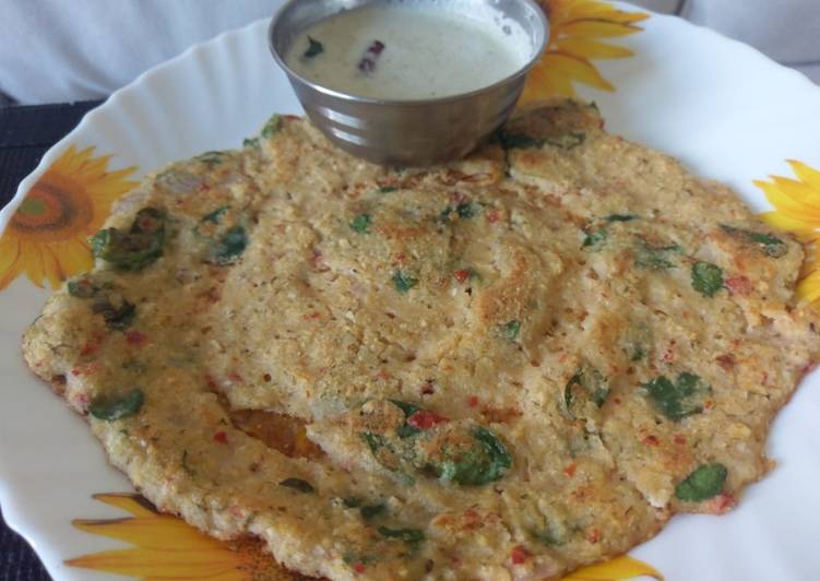 Recipe of Award-winning Adai Dosai 9 Protein Cheela