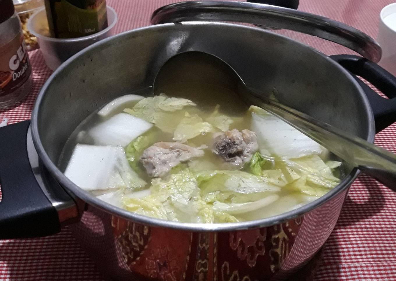 Sop Ayam Sawi Putih