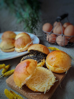 Foto resep Roti Smeer Jadul Krim Mocha dan Keju