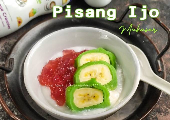 Es Pisang Ijo Makasar