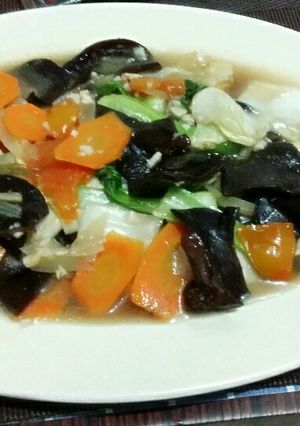 Foto resep CapCay kuah ala resto