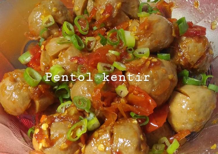 Langkah Mudah untuk Membuat Bakso / Pentol kentir, Menggugah Selera