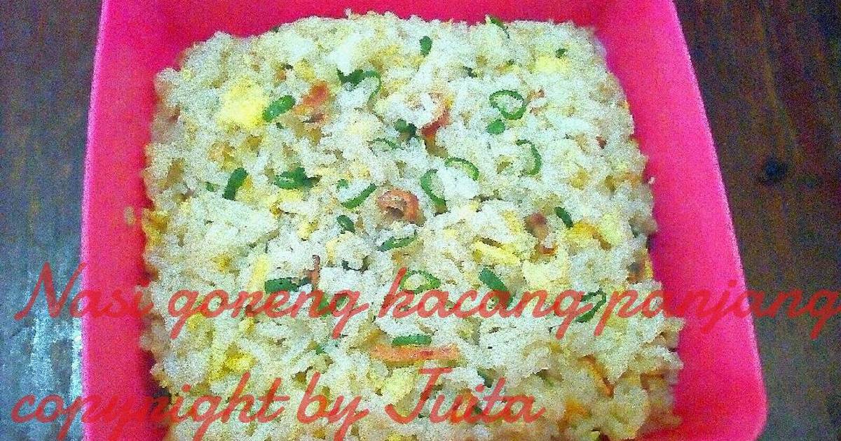 Resep Nasi goreng kacang panjang oleh Juita Kristy - Cookpad