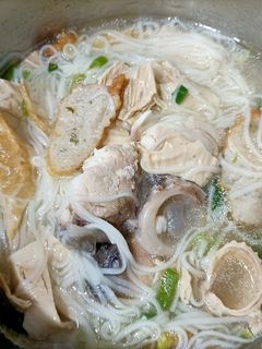 輪切魚麵線湯 的食譜成品照片