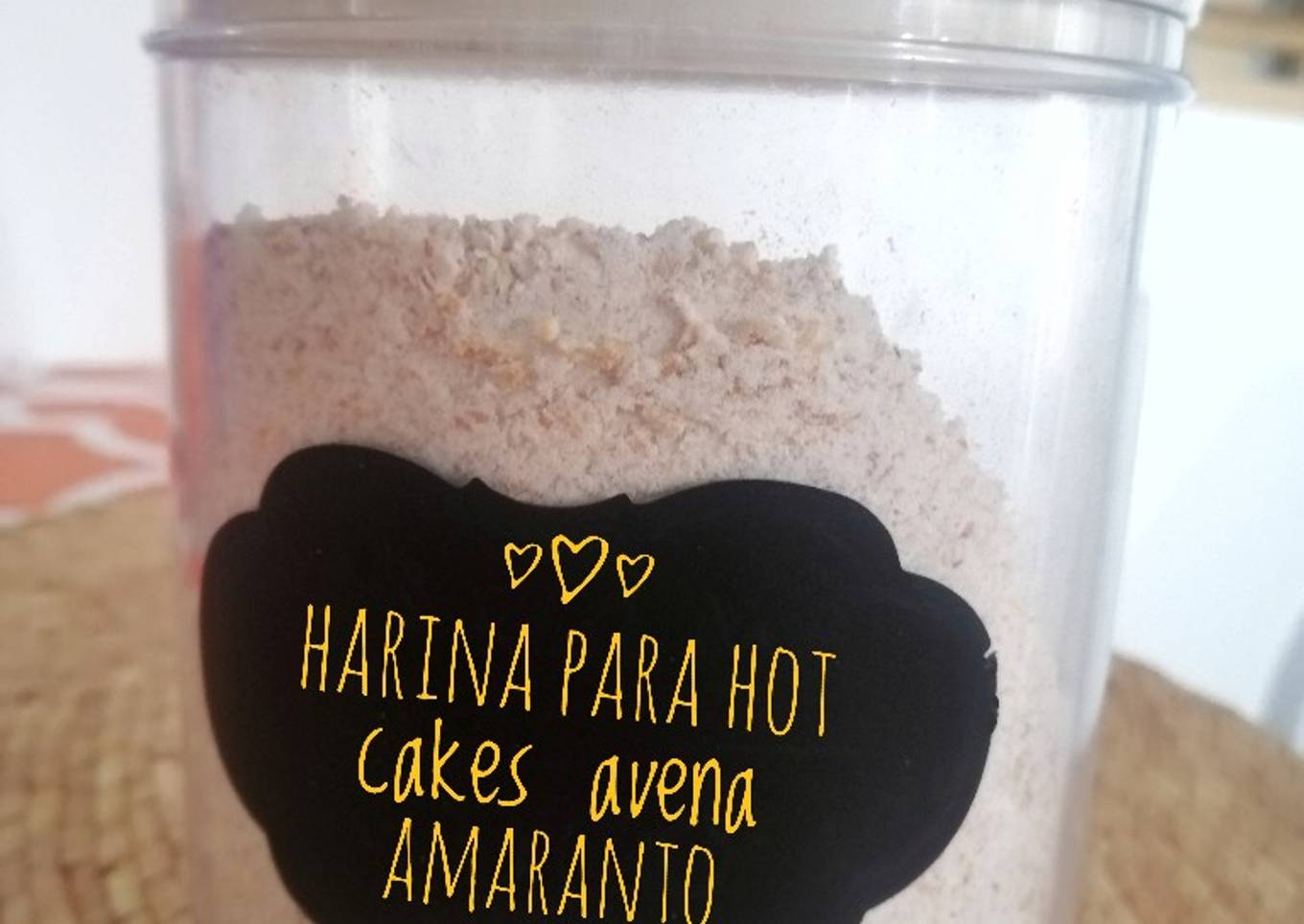 Harina para hot cakes de avena y amaranto🥞