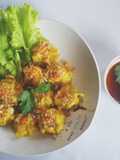 ขนมจีบ กุ้งไก่ไข่เค็ม