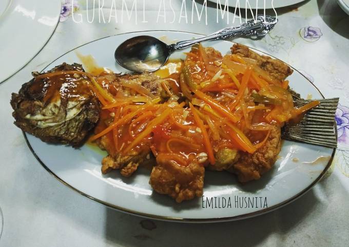 Resep Gurame Asam Manis Anti Gagal