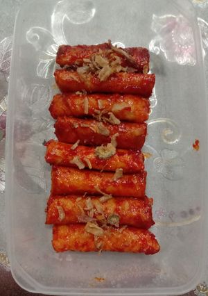 Gambar Popia goreng sira sambal