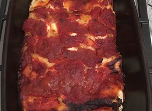 Une photo de Cannelloni chèvre - tomate