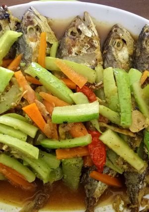 Foto resep Ikan Kembung Acar Kuning
