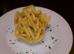 Una foto de Nido de pasta 