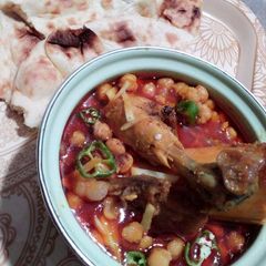 A picture of Murgh Cholay 😍.