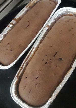 Una foto de Budín de chocolate amargo