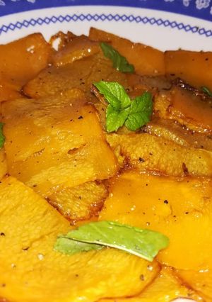 Foto di U' ficatu ri setti cannola - Zucca in agrodolce
